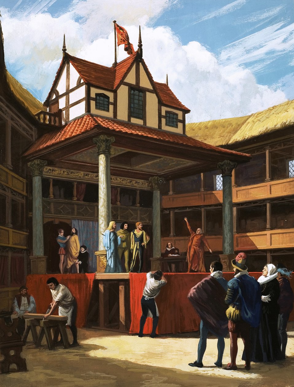 Globe Theatre av Ralph Bruce