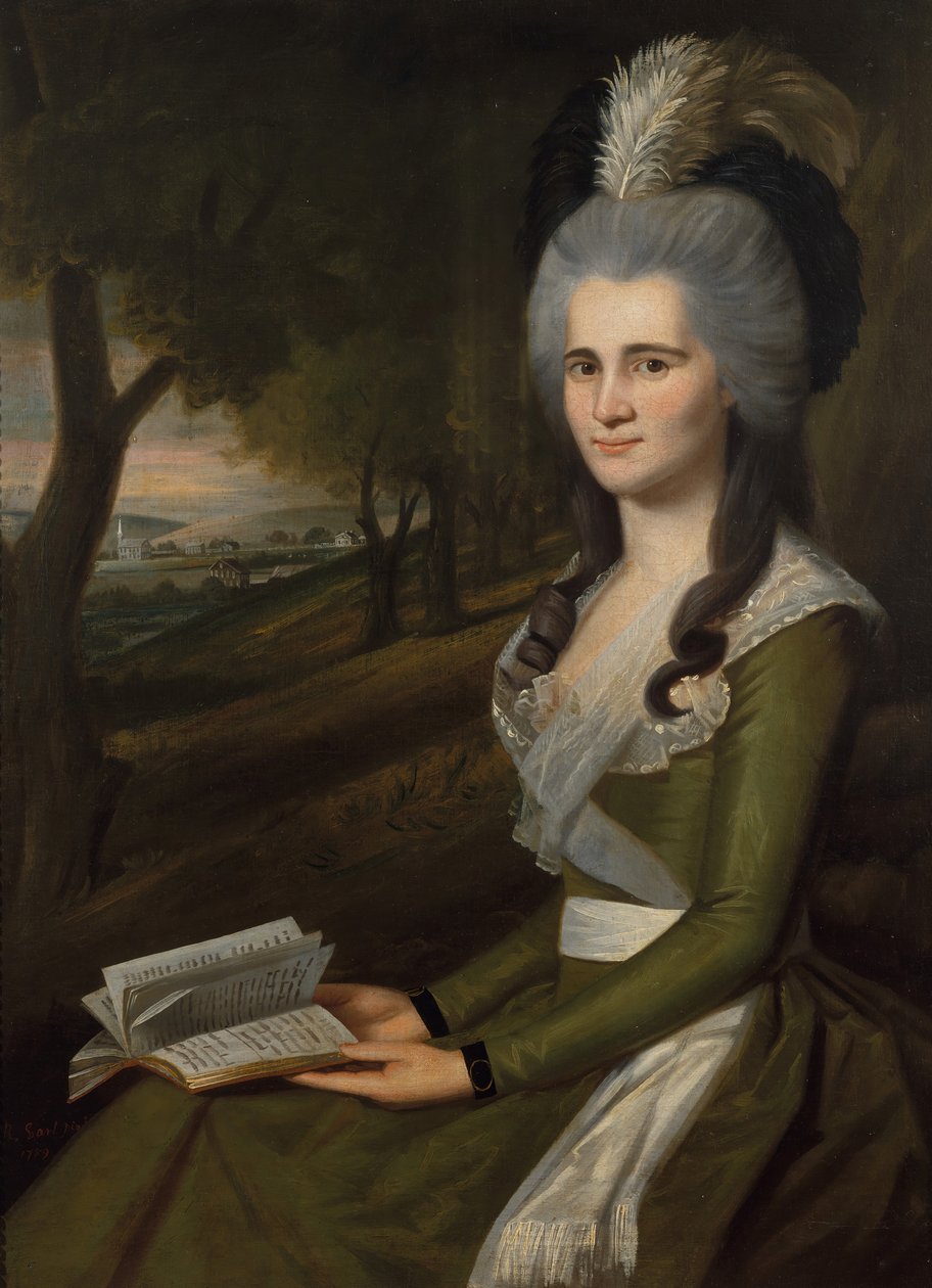 Esther Boardman, 1789. av Ralph Earl