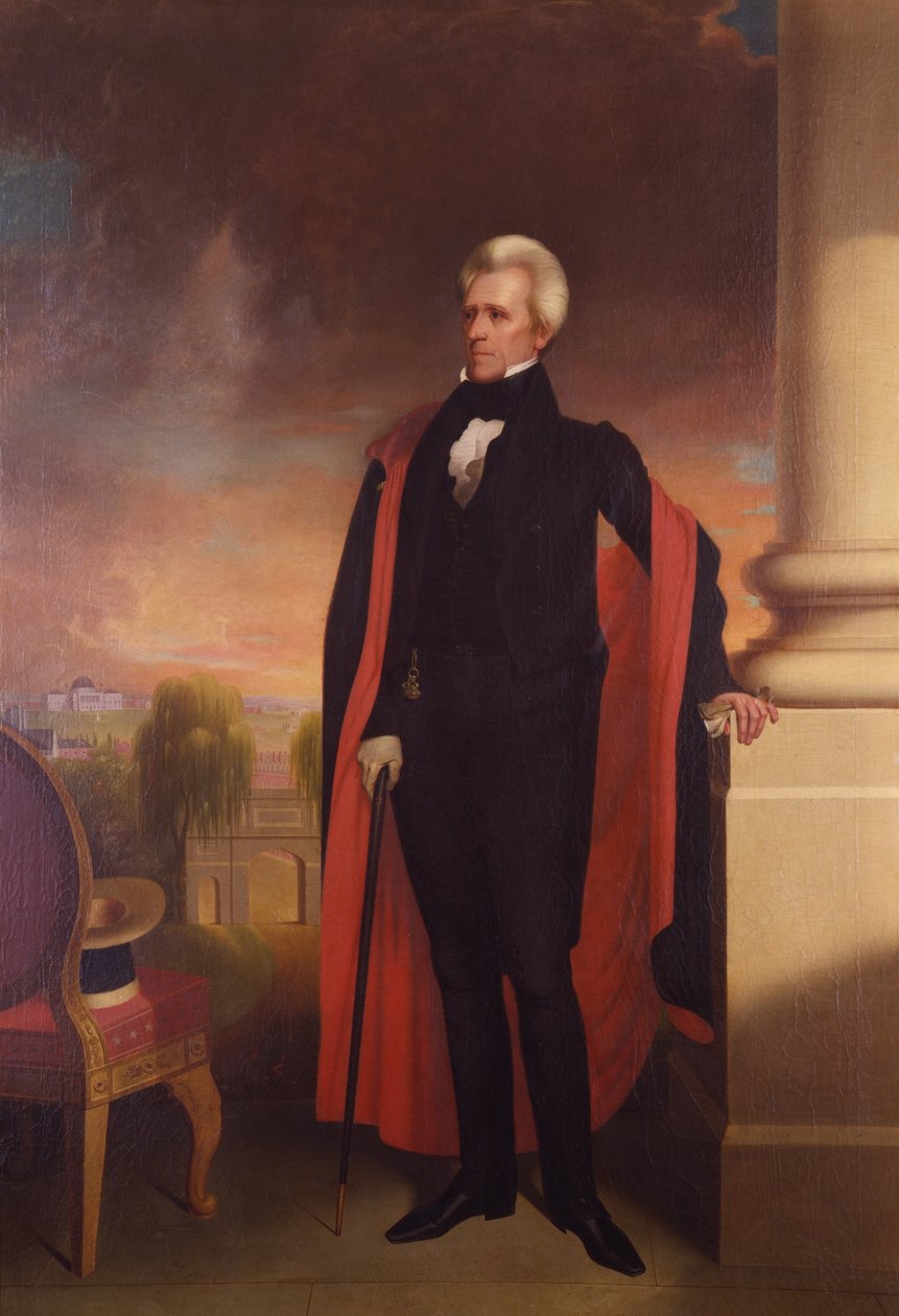Andrew Jackson av Ralph Eleaser Whiteside Earl