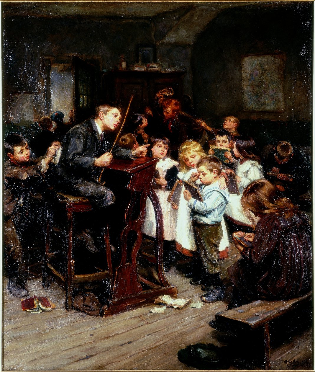 Övervakaren, 1898 av Ralph Hedley