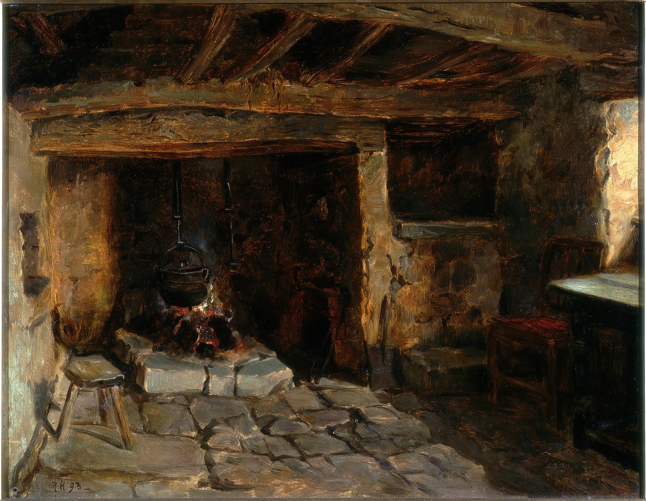 Det gamla köket av Ralph Hedley