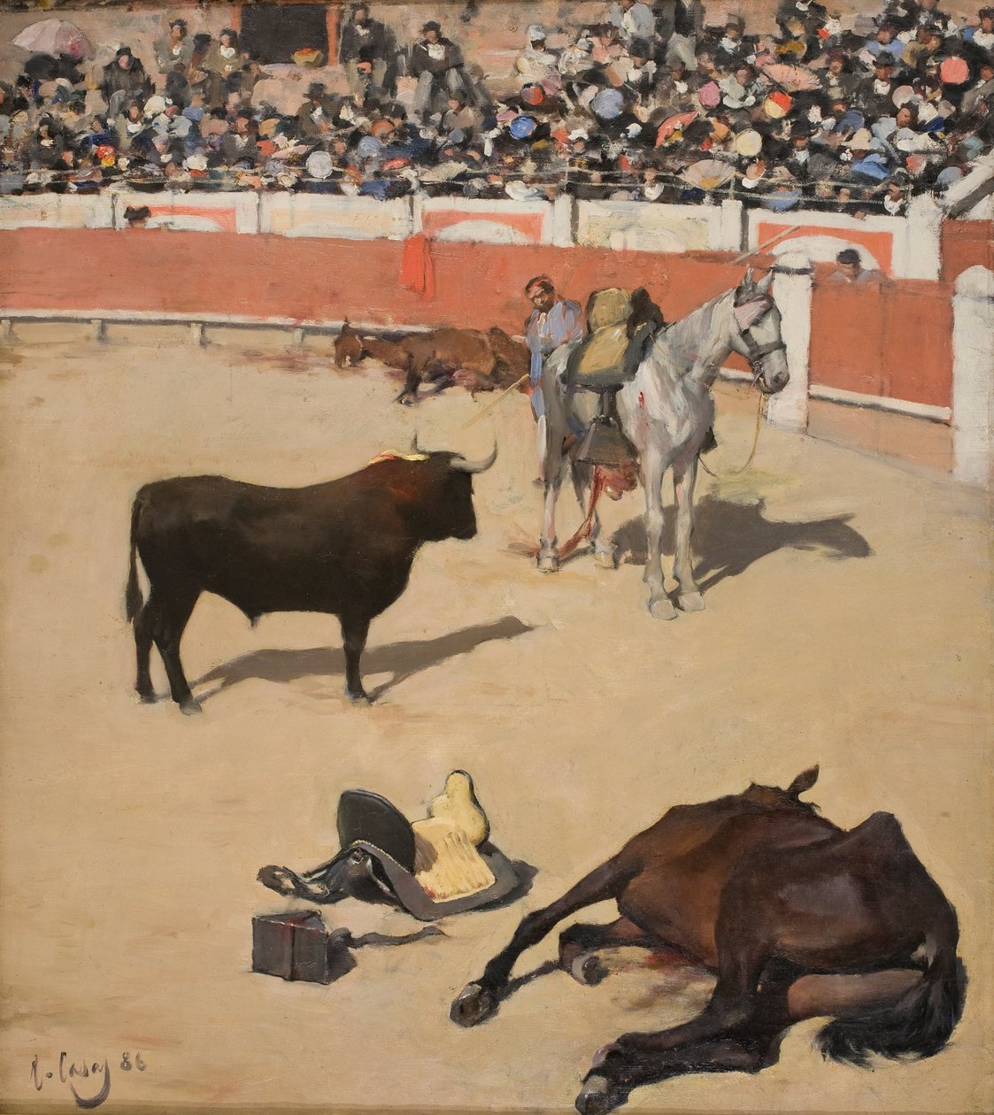 Bulls (Dead Horses) av Ramon Casas i Carbo