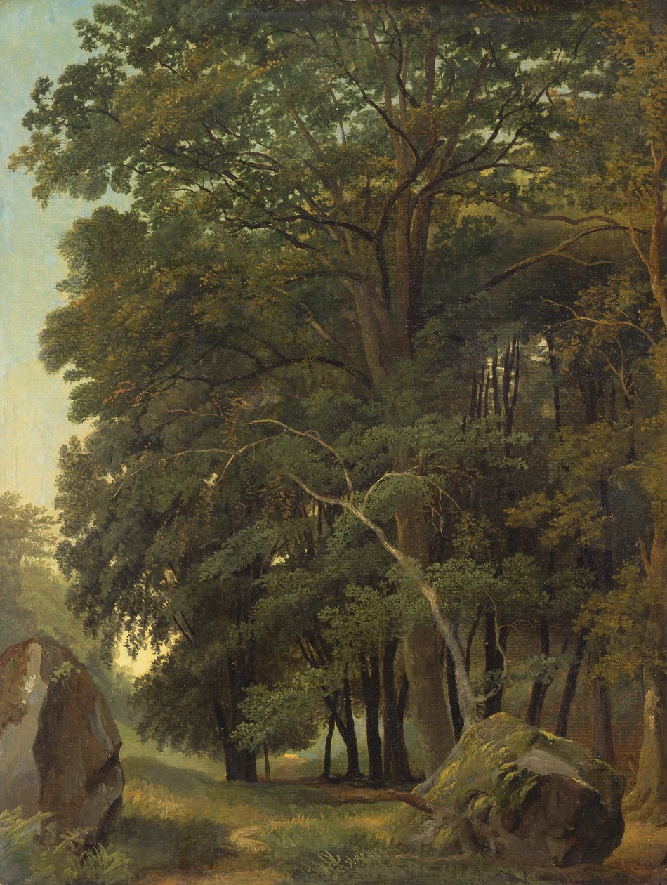 Ett skogslandskap av Ramsay Richard Reinagle