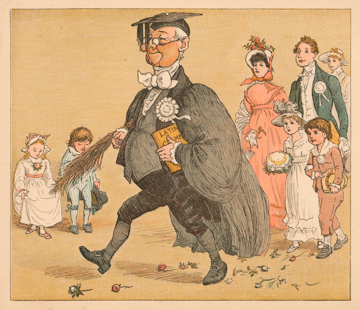 Den store Panjandrum själv, c1885, 1934. av Randolph Caldecott