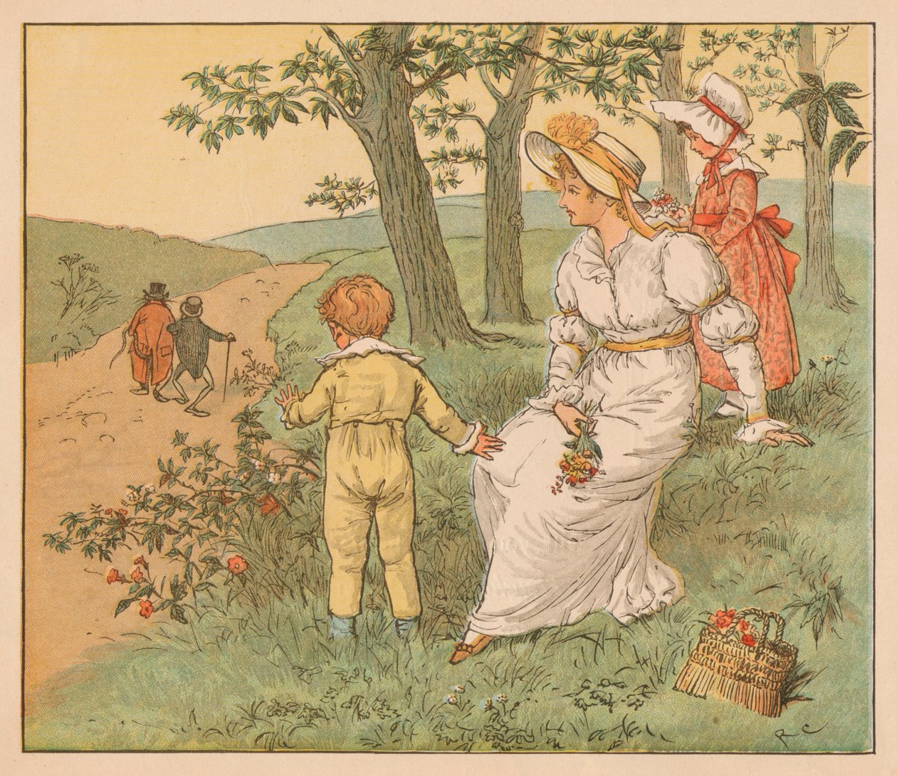 Går till Mouseys Hall, c1883. av Randolph Caldecott