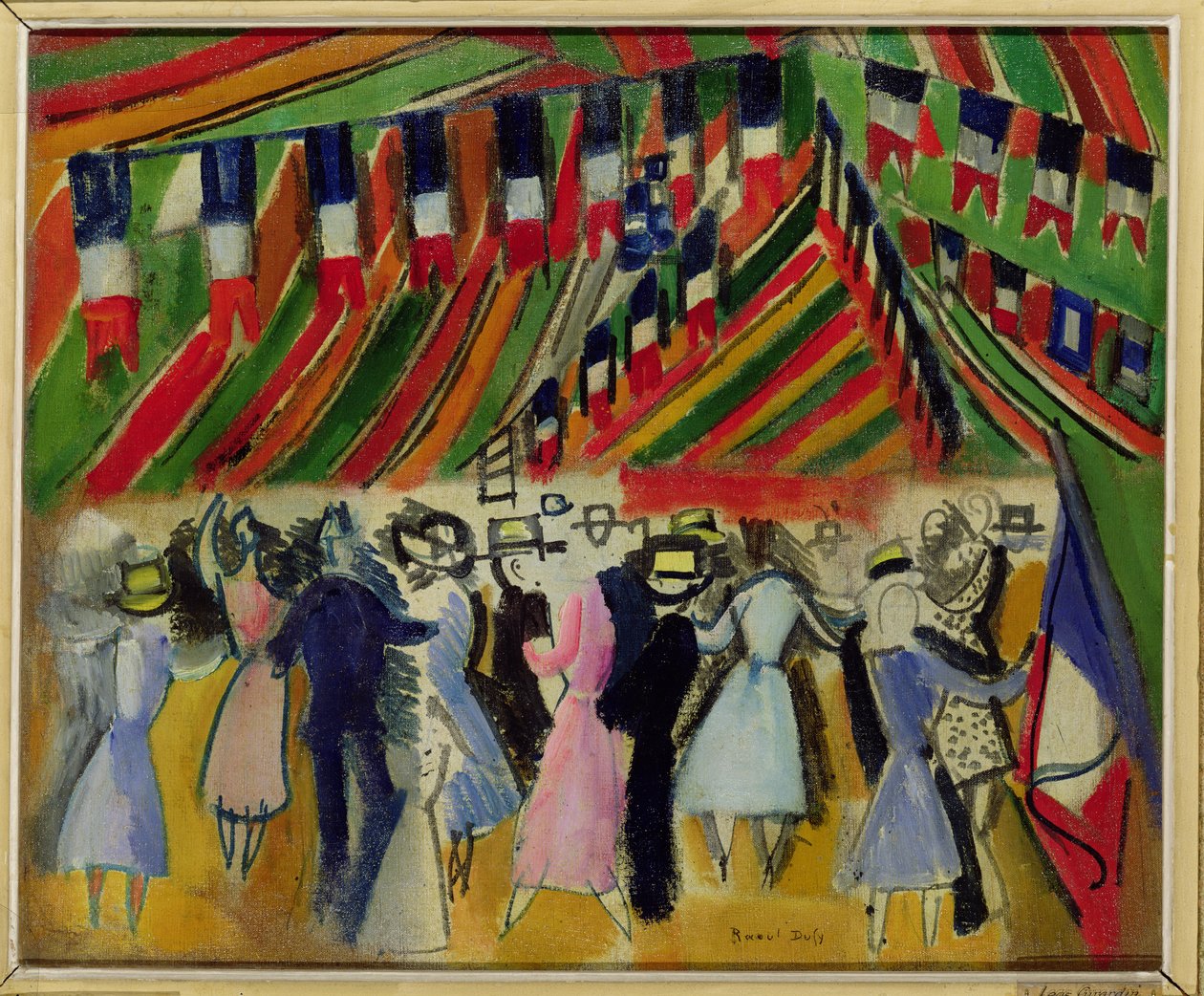 14 juli av Raoul Dufy