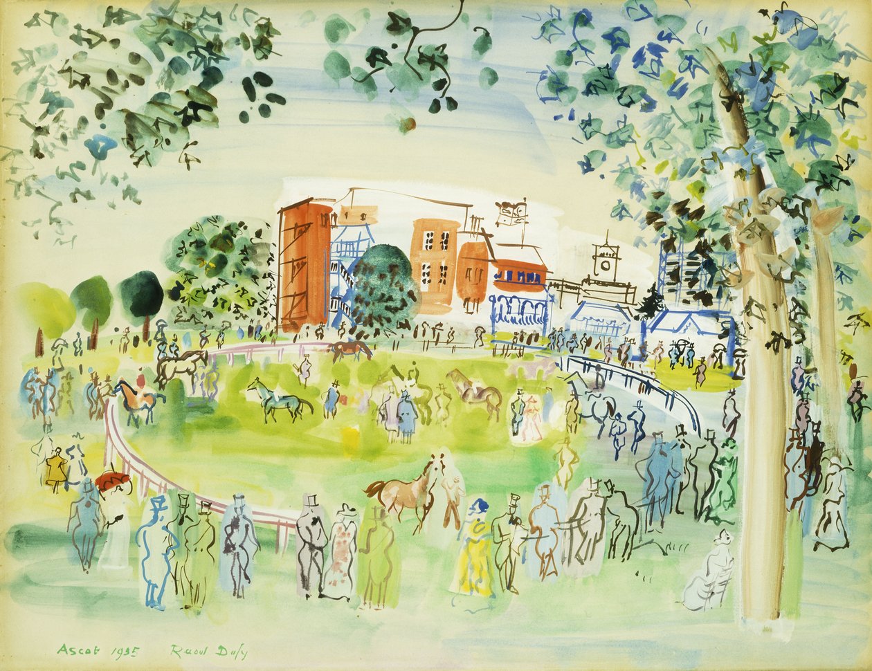 Ascot av Raoul Dufy