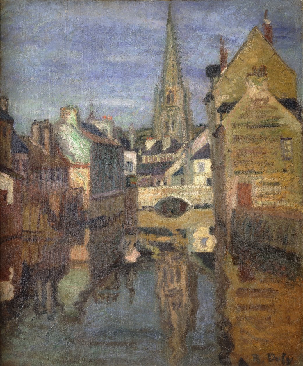 Harfleur av Raoul Dufy