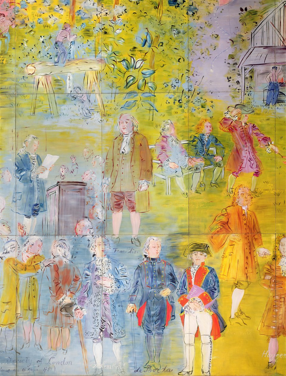 La Fee Electricite av Raoul Dufy
