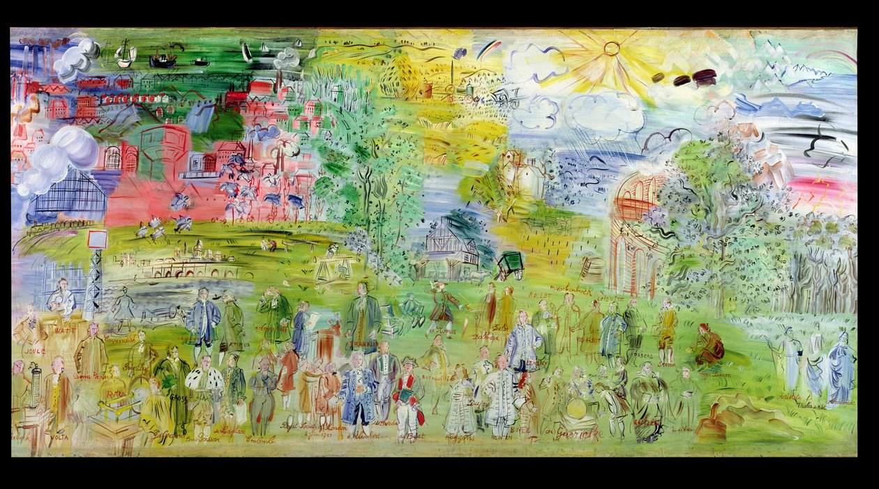 La Fee Electricite av Raoul Dufy