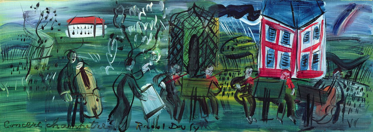 Le Concert Champetre av Raoul Dufy