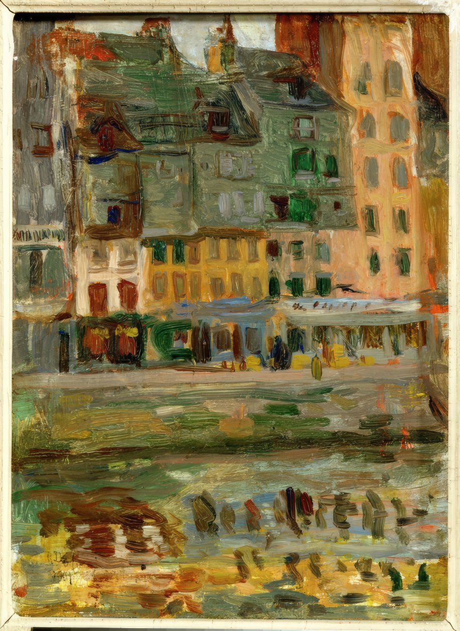 Bassin du Roy i Le Havre av Raoul Dufy