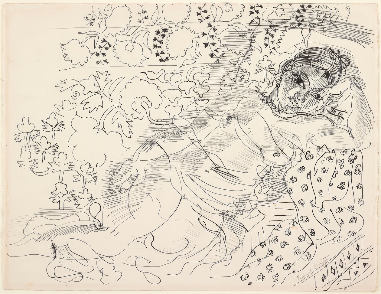 Persisk modell av Raoul Dufy