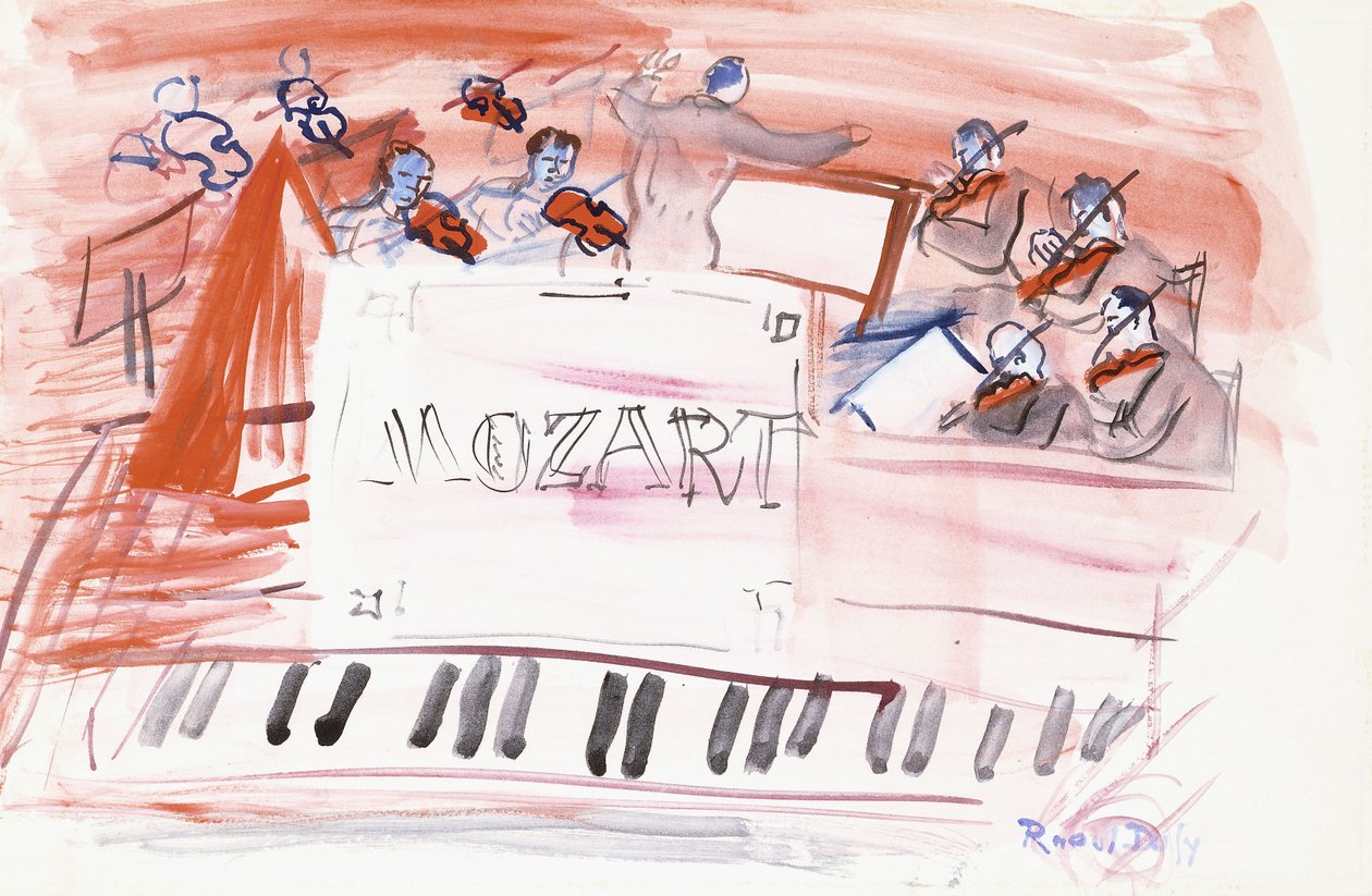 Mozart av Raoul Dufy