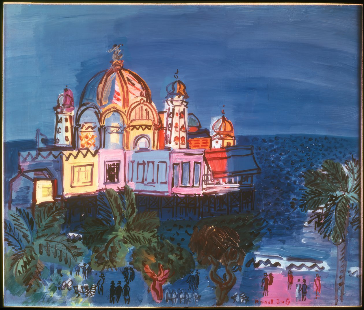 Trevligt kasino av Raoul Dufy