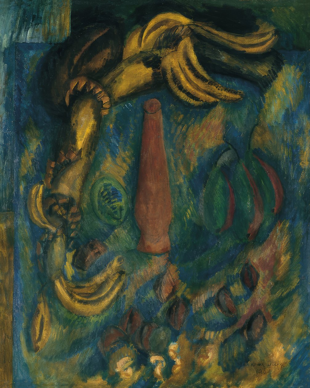 Stilleben med bananer av Raoul Dufy