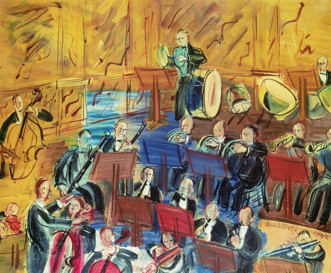 Orkestern av Raoul Dufy