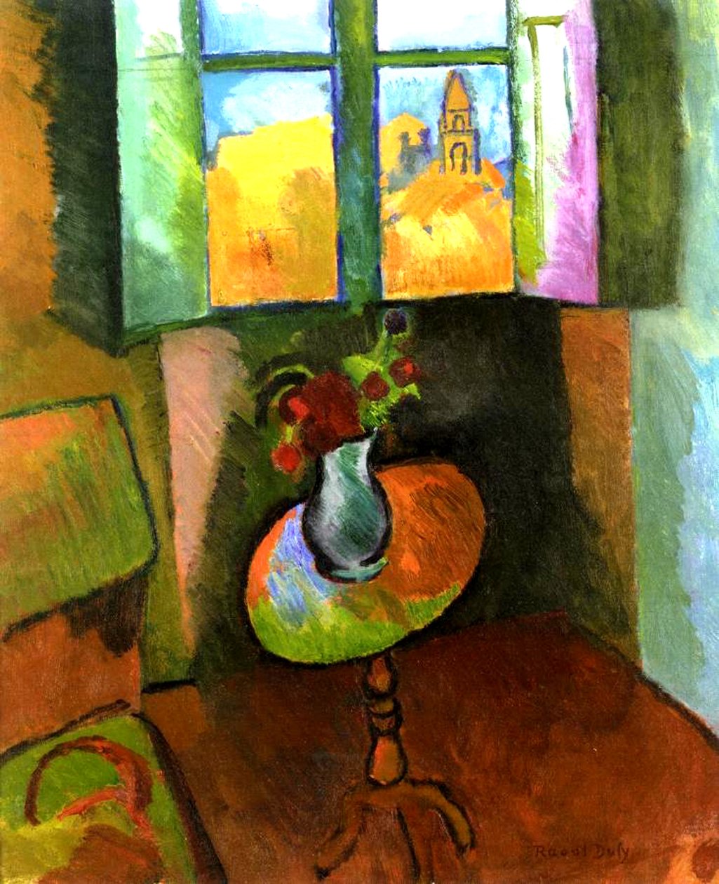 The Round Table, rue Seguier av Raoul Dufy