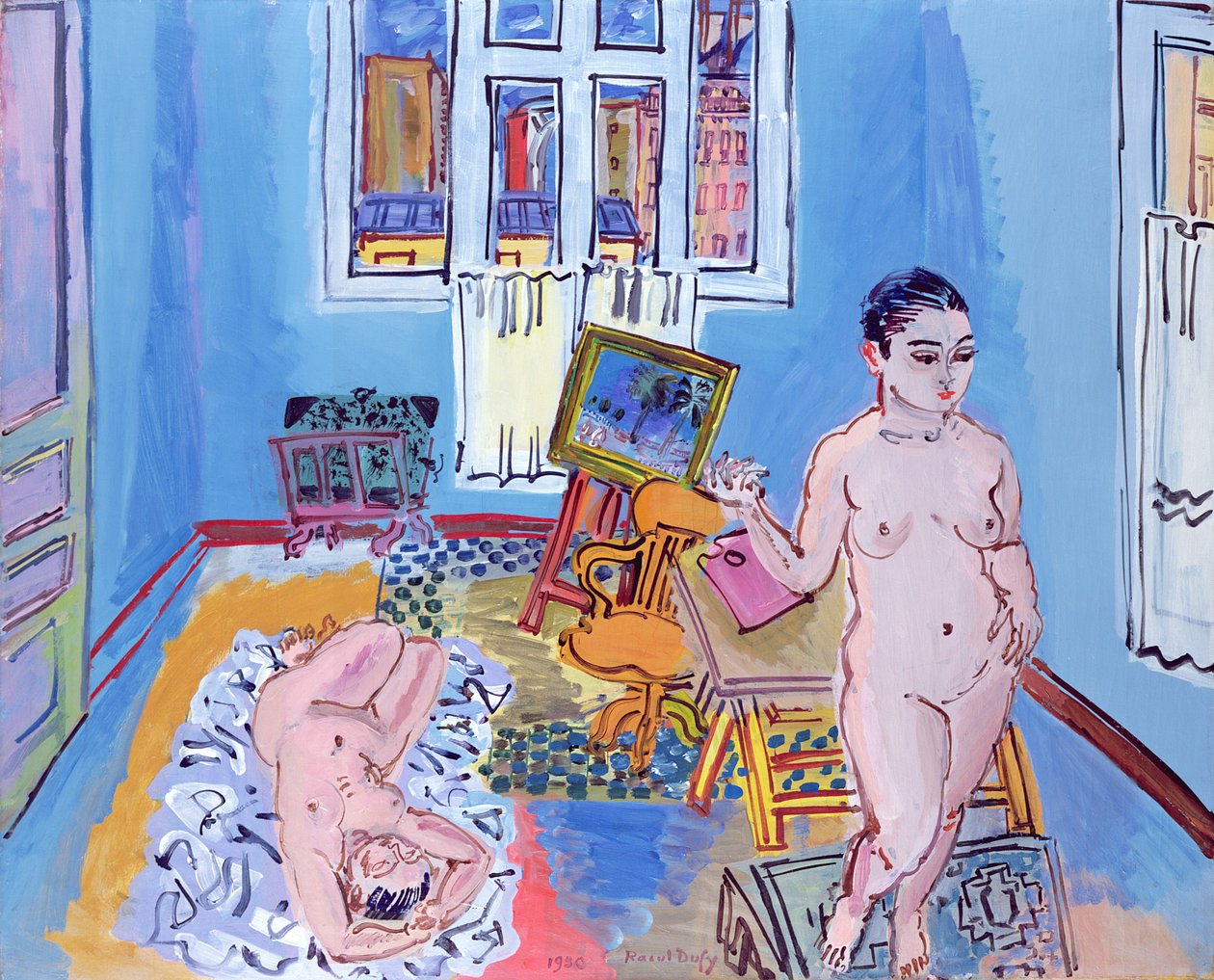 De två modellerna av Raoul Dufy