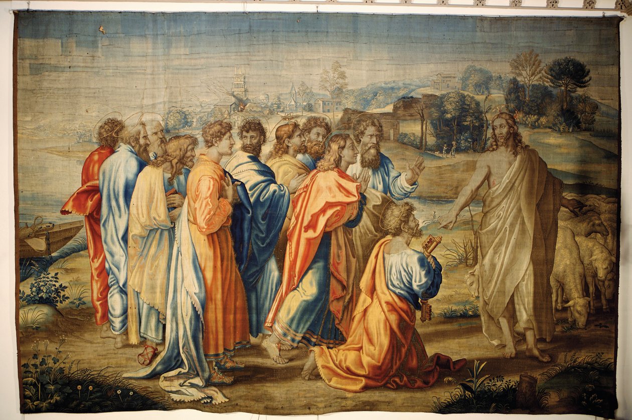 Kristi befallning till Petrus (gobeläng) av Raffaello Sanzio Raphael