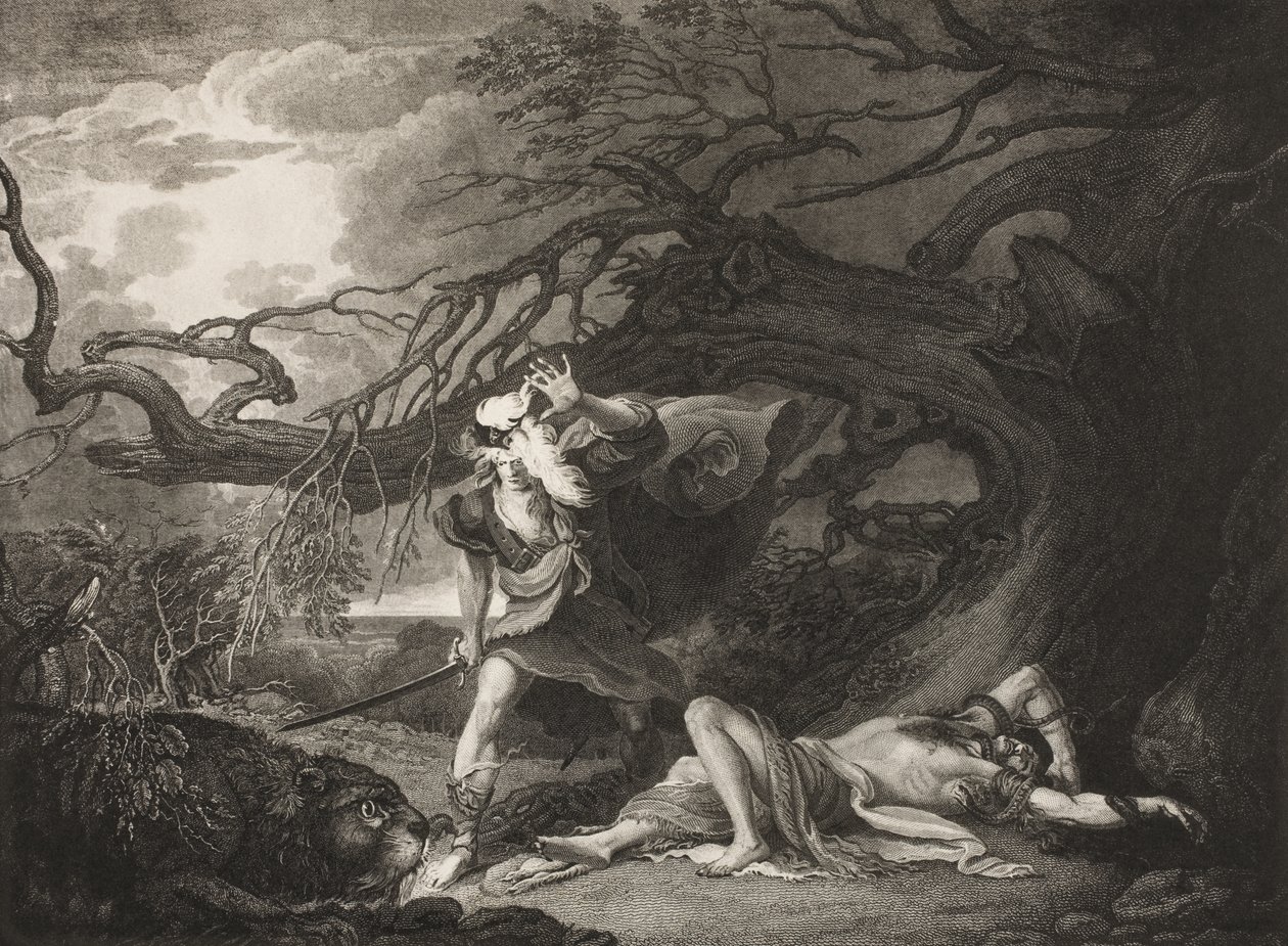 The Forest, The Rescue of Oliver, Act II, Scene VII, fra 