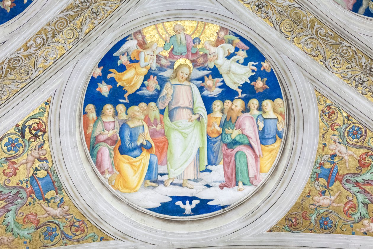 Kristus som rättvisans sol av Raphael (1483 1520)