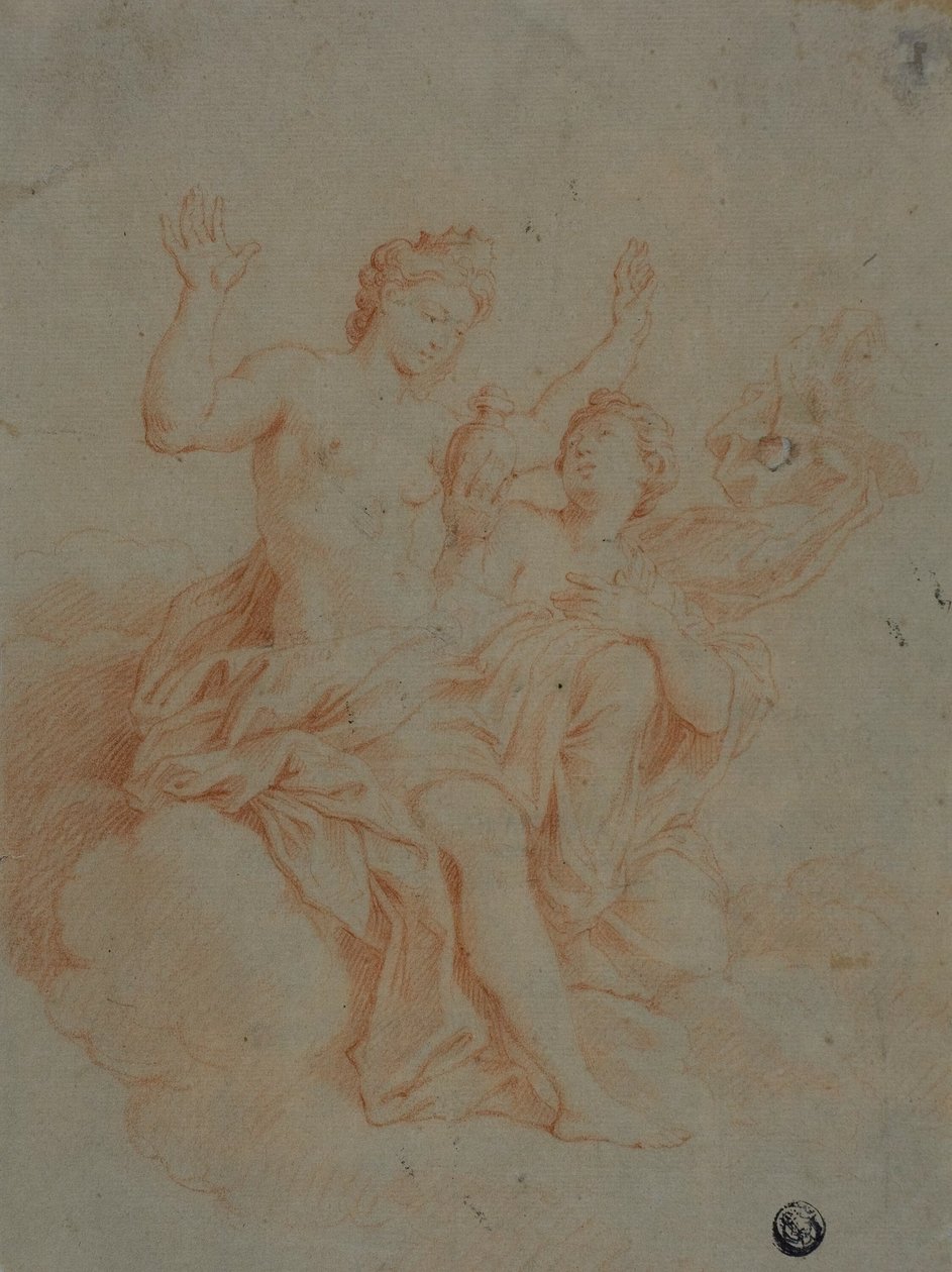 Psyche presenterar vattenproppen för Venus av Raphael