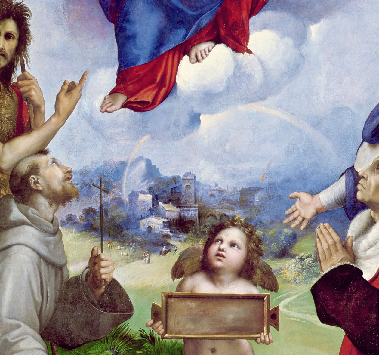 Foligno Madonna av Raphael