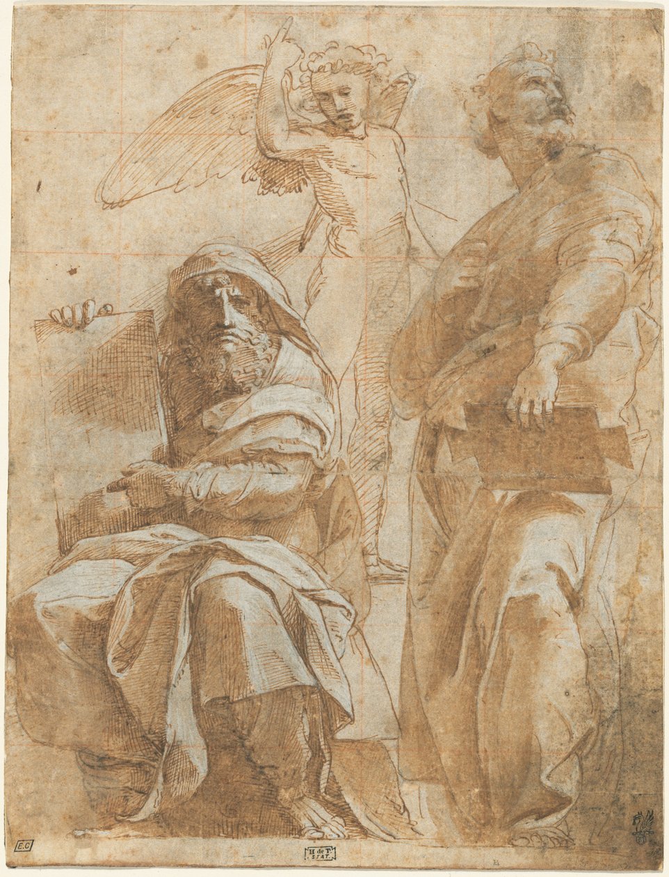 Profeterna Hosea och Jona av Raphael