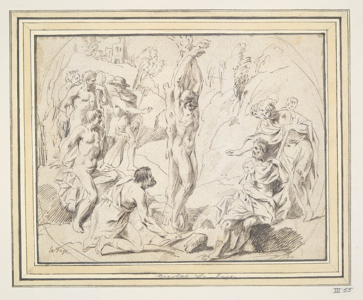 Marsyas flågning av Raymond Lafage