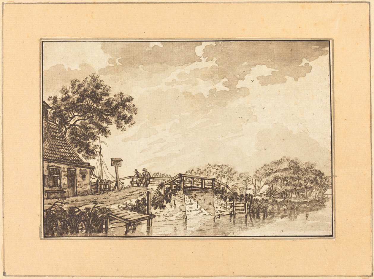 Landskap av Regina Schönecker after Jacob Cats