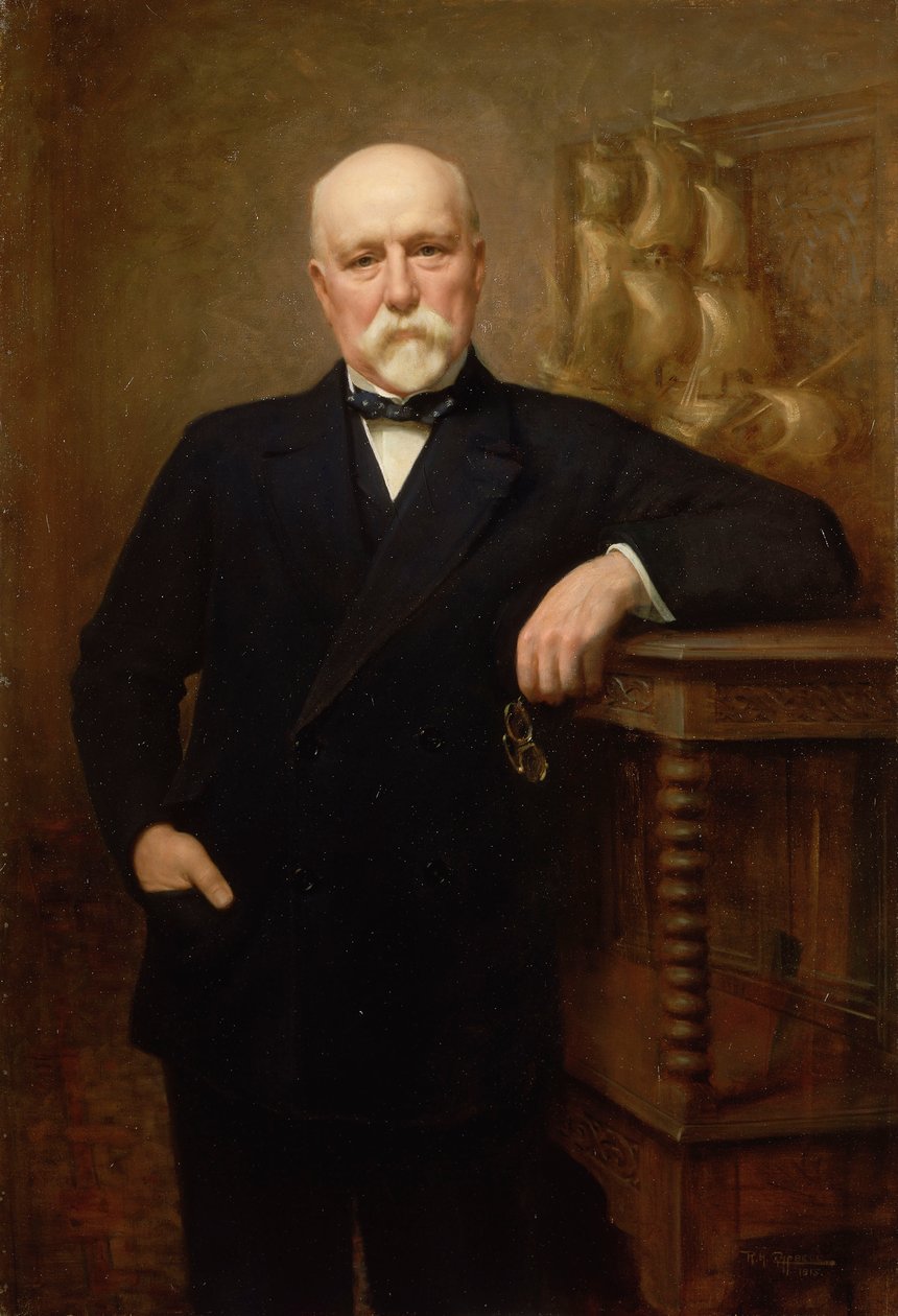Sir Walter Runciman (1847-1937) av Reginald Henry Campbell