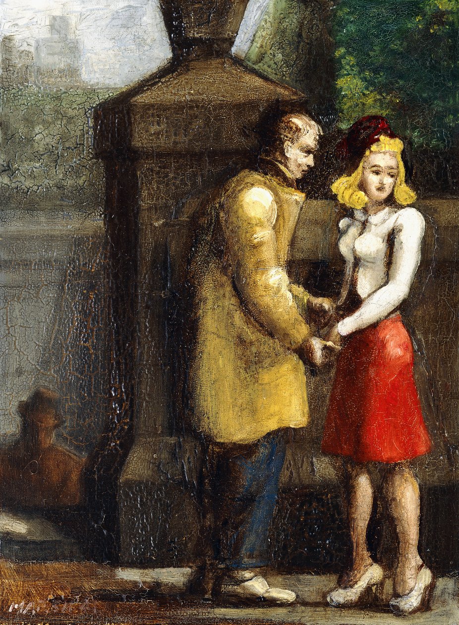 Tveksamt avsked av Reginald Marsh