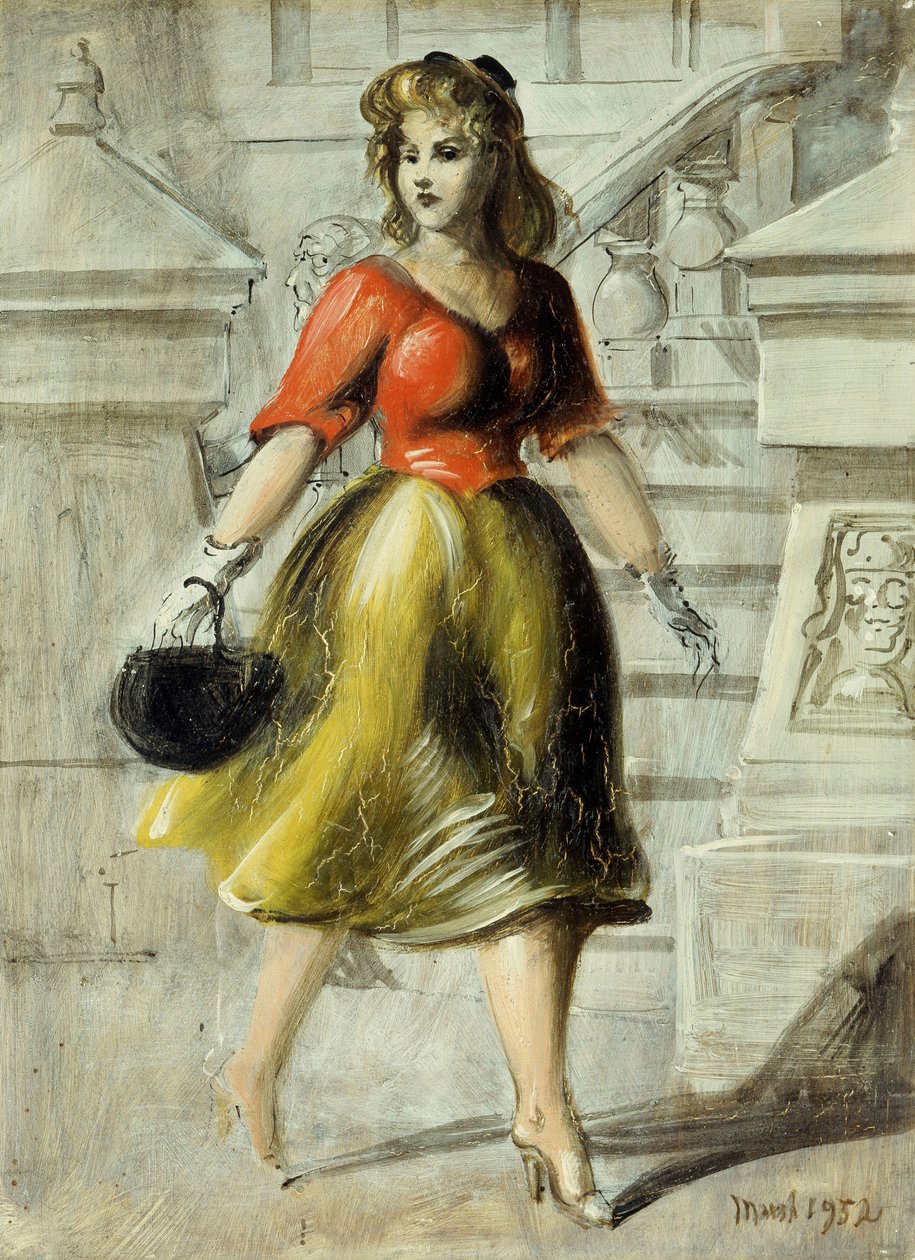 Ut på en promenad av Reginald Marsh