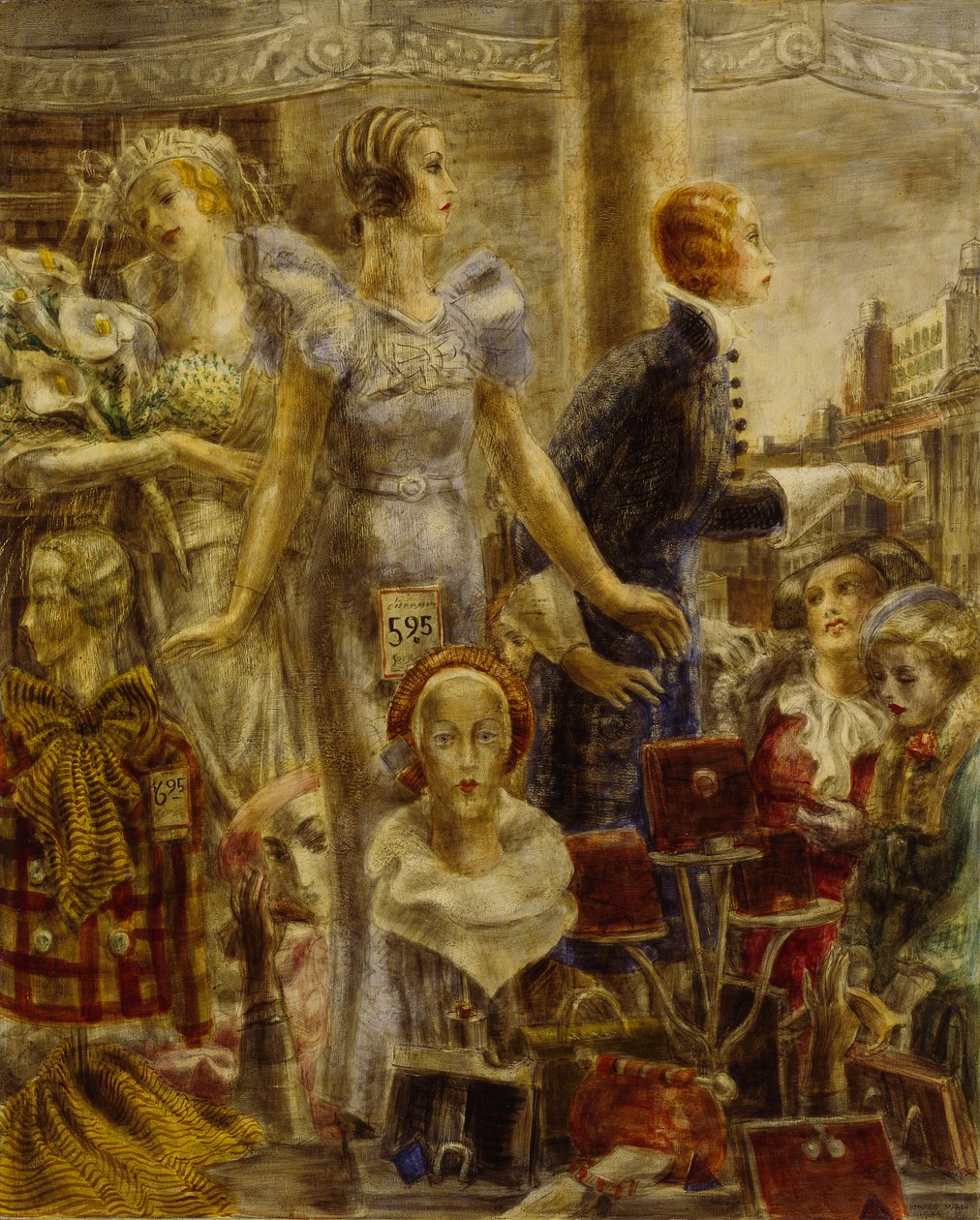 Visa fönster av Reginald Marsh