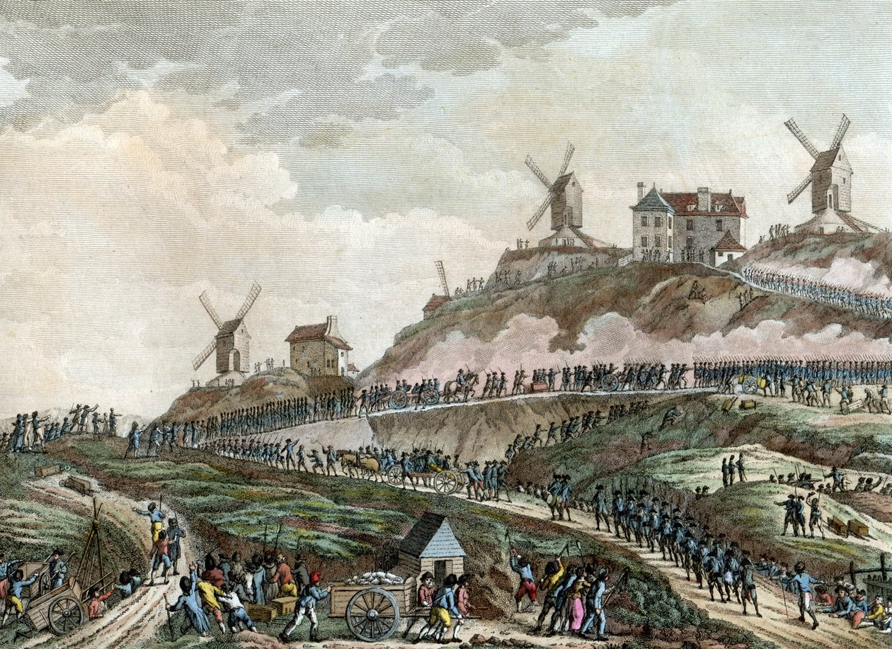 Kanonerna tar sig till Montmartre av Reiner Vinkeles