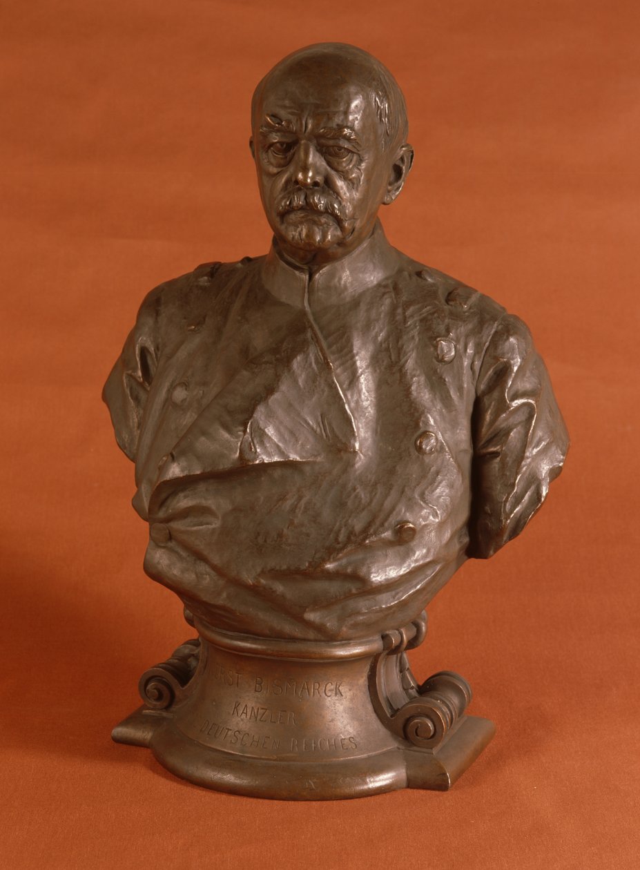 Otto von Bismarck, 1886 (brons) av Reinhold Begas