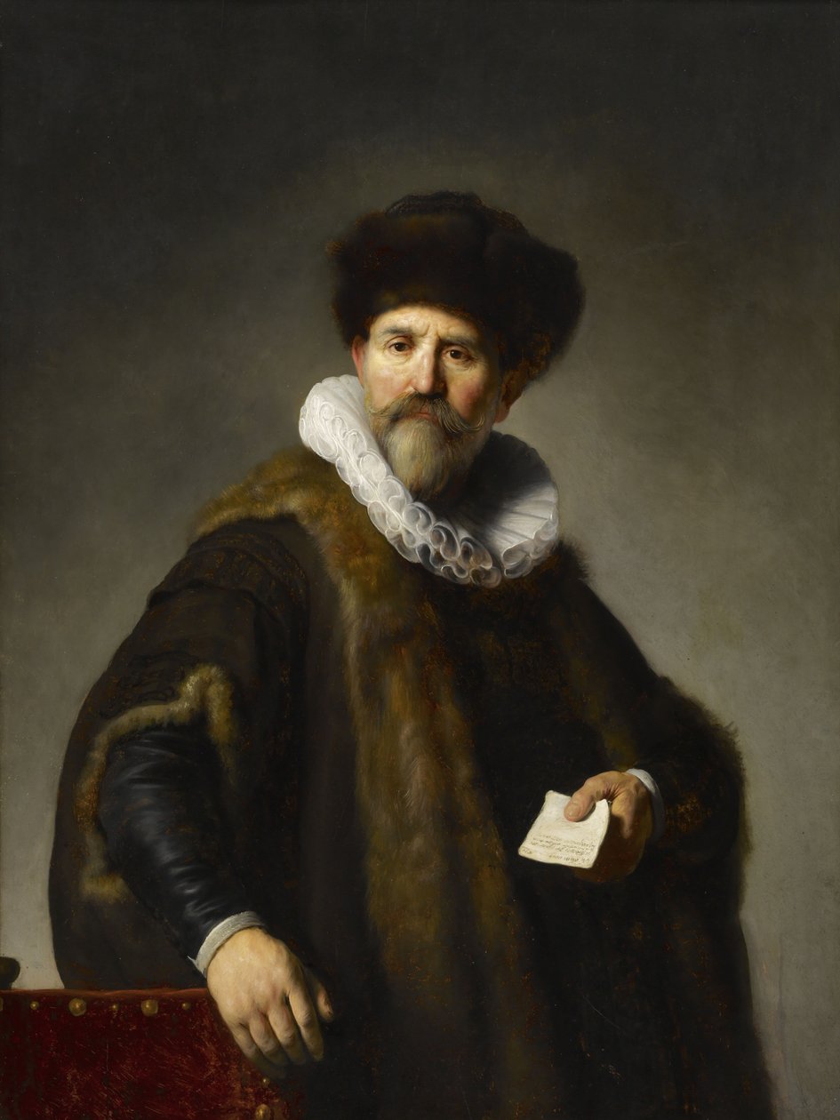 Porträtt av Nicolaes Ruts av Rembrandt van Rijn