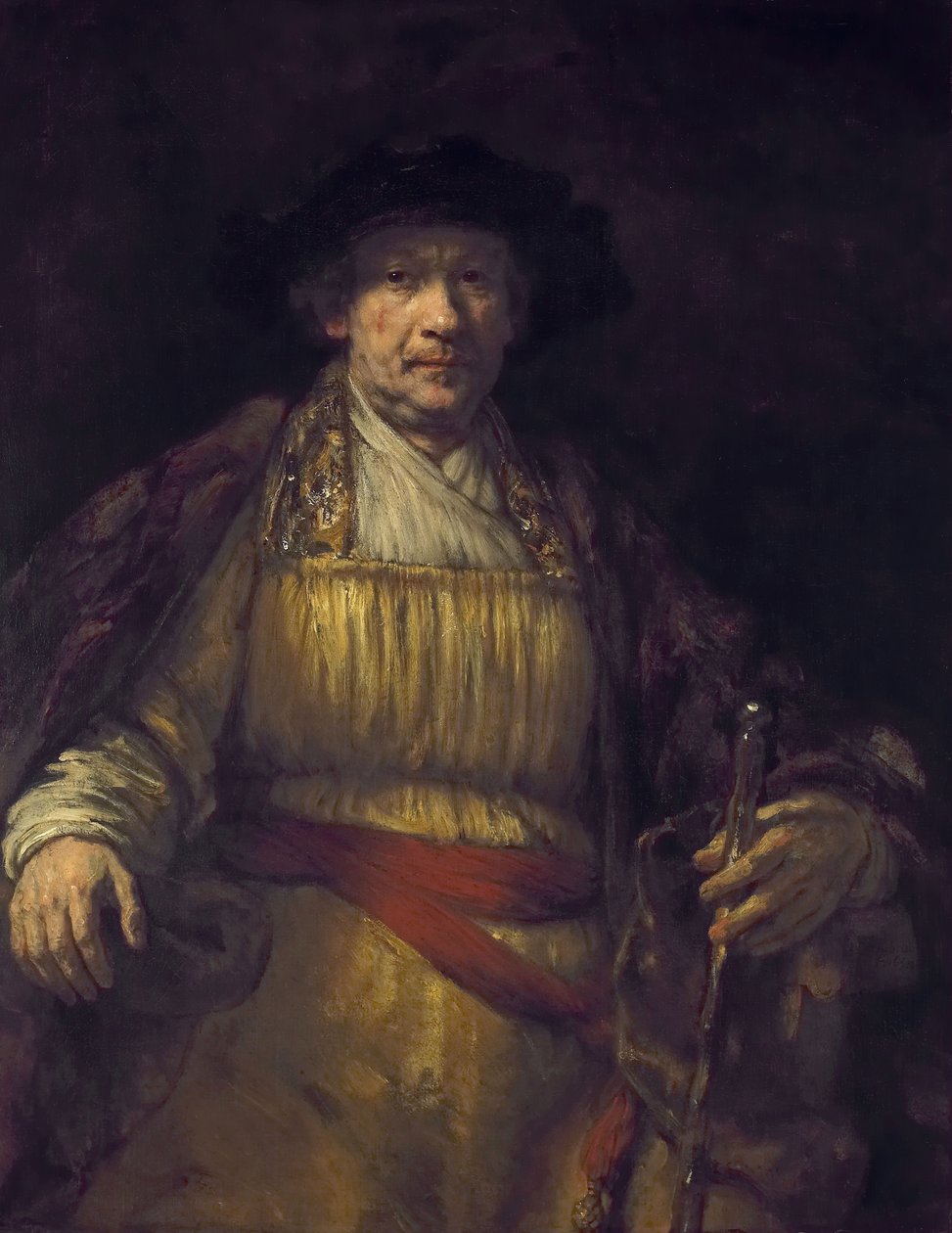 Självporträtt av Rembrandt van Rijn