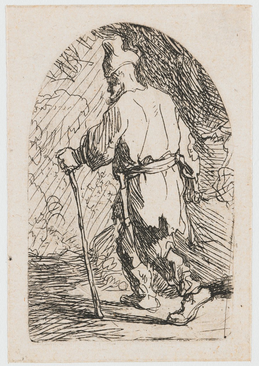 Flyget till Egypten av Rembrandt van Rijn