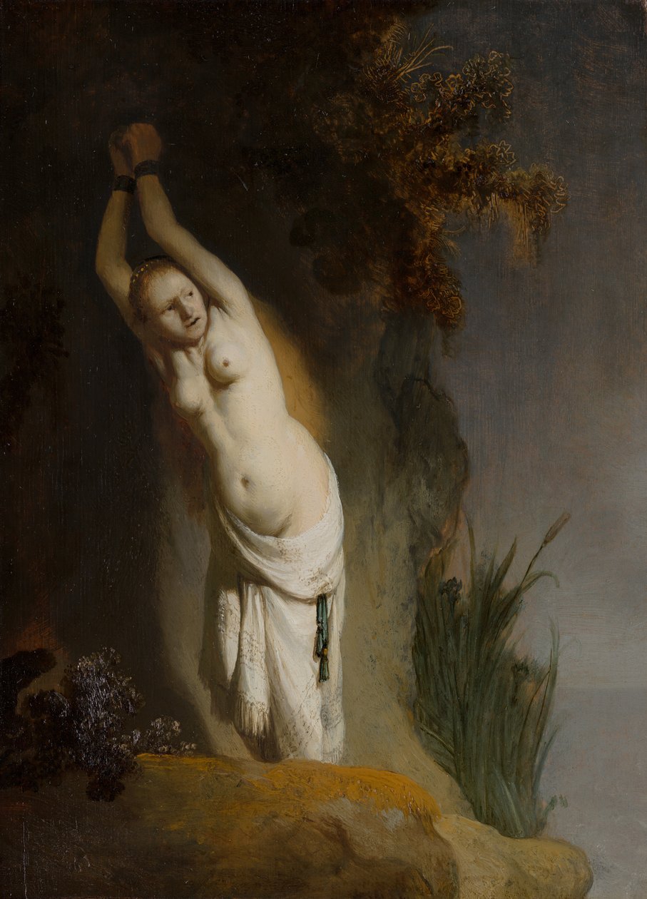 Andromeda, ca 1630 av Rembrandt van Rijn