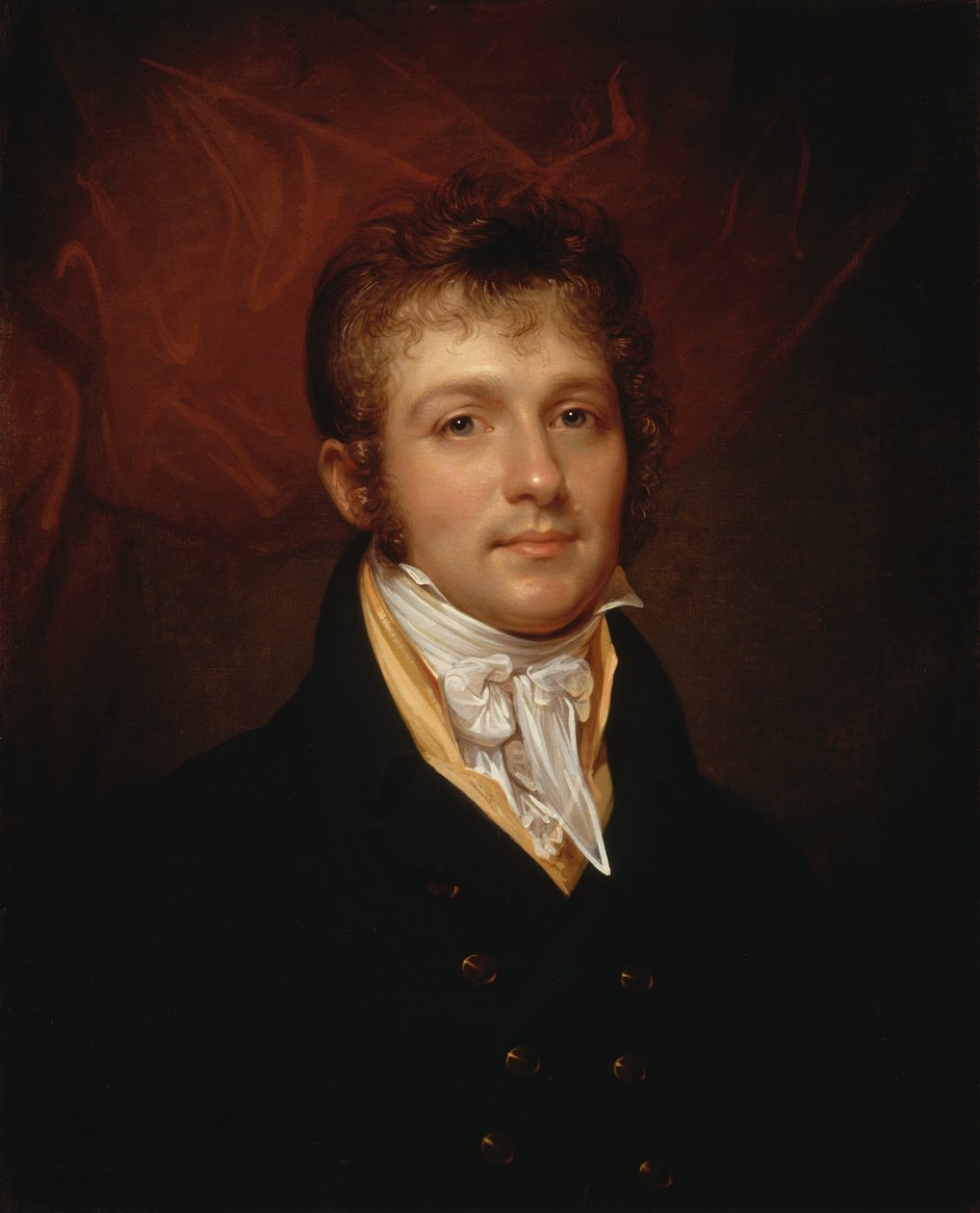 Portrait of Edward Shippen Burd of Philadelphia av Rembrandt Peale