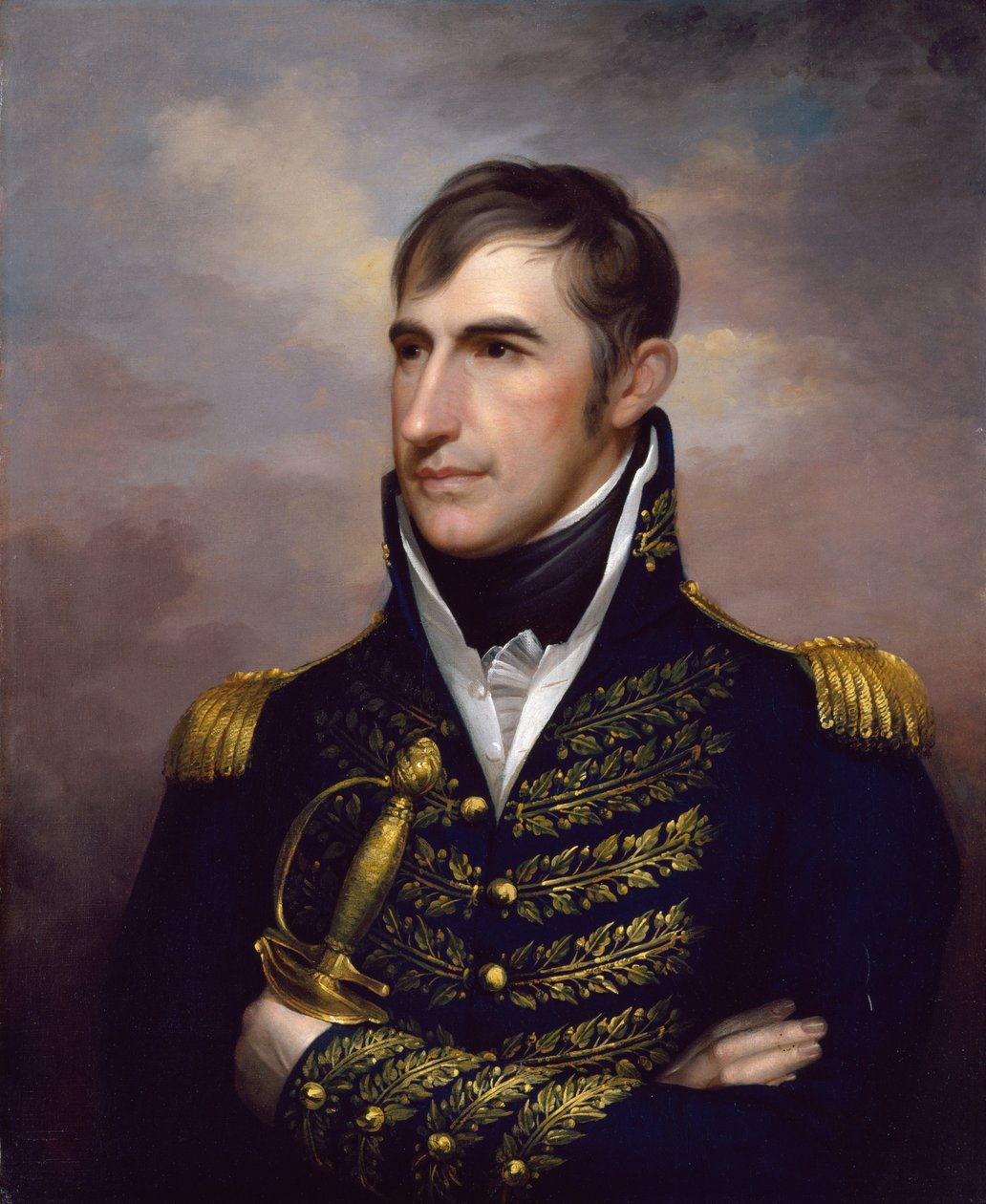 William Henry Harrison av Rembrandt Peale