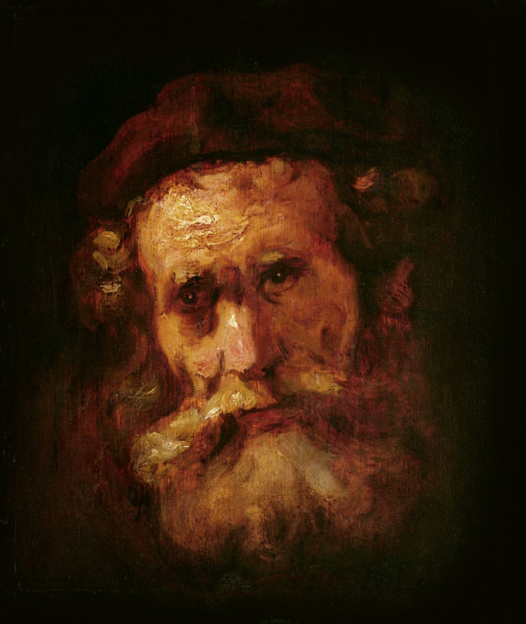 En rabbi av Rembrandt van Rijn