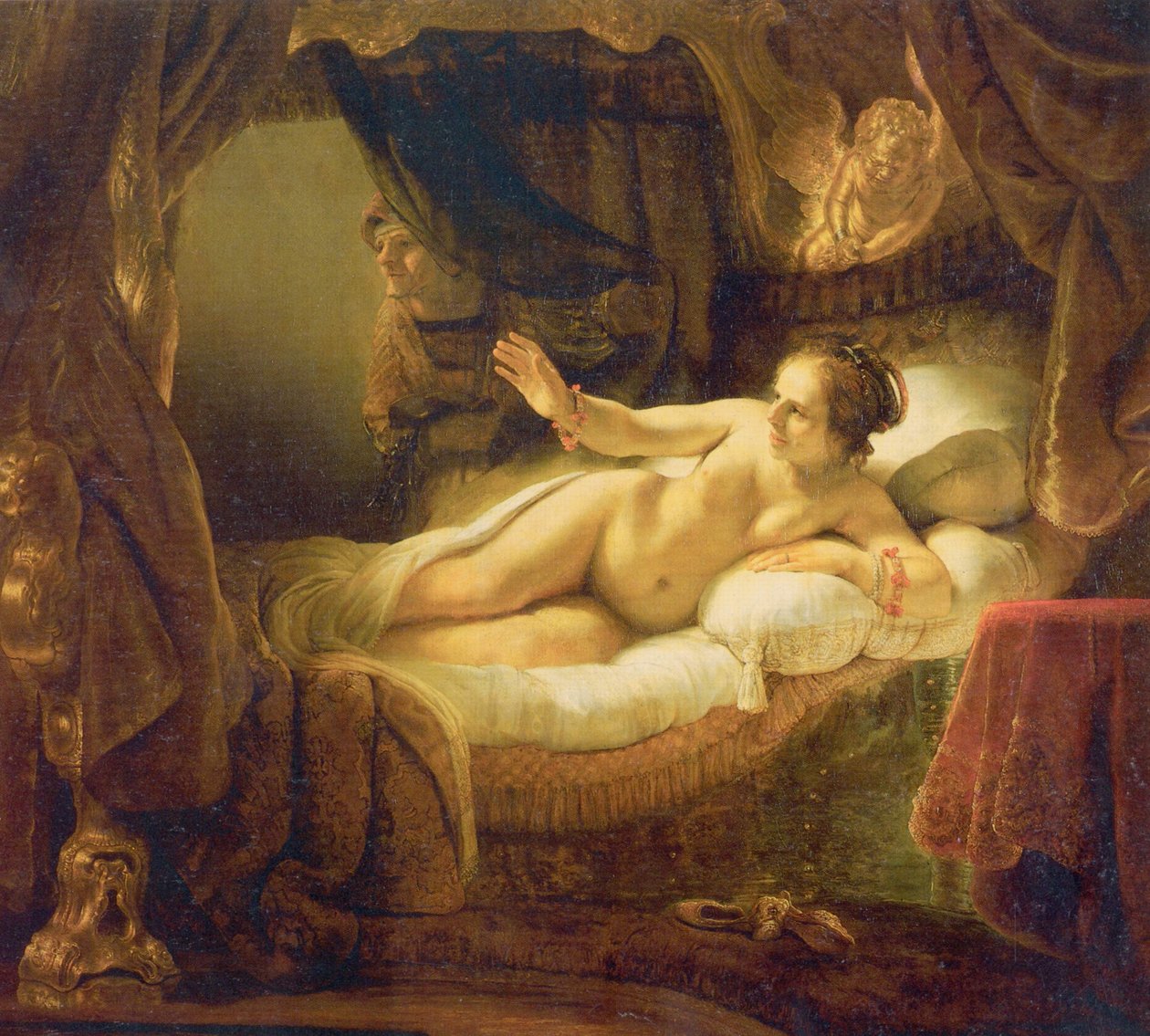 Danaë av Rembrandt van Rijn