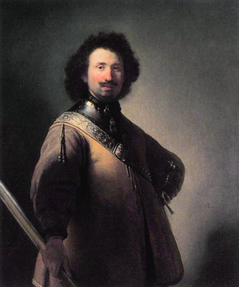 Portrait of Joris de Caullery  av Rembrandt van Rijn