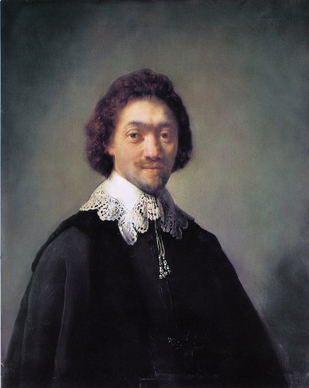 Portrait of Maurits Huygens  av Rembrandt van Rijn