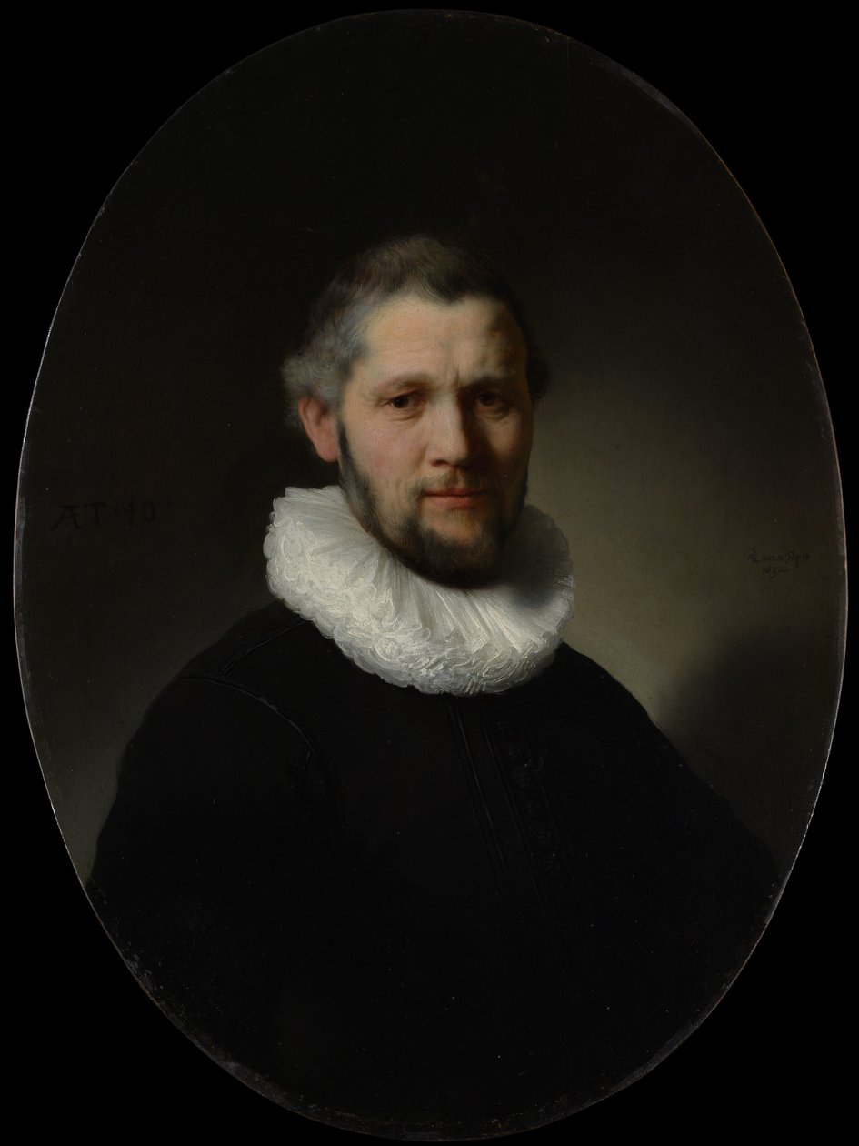Portrait of a 40-year-old Man av Rembrandt van Rijn