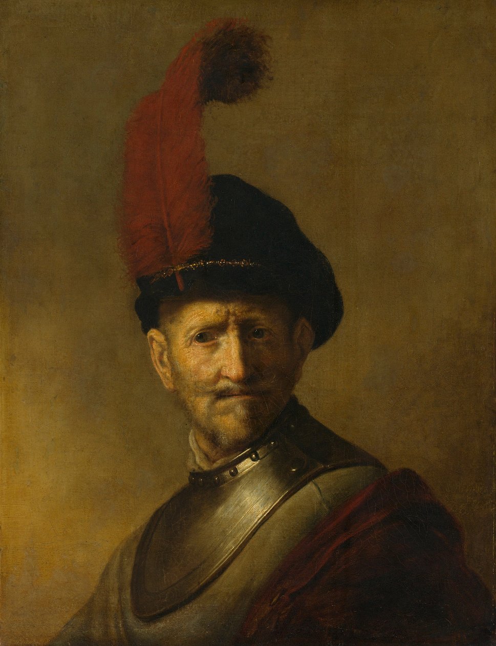 Porträtt av en man av Rembrandt van Rijn