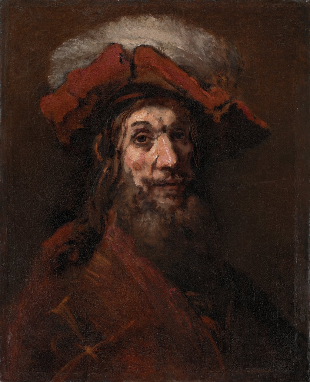The Crusader av Rembrandt van Rijn